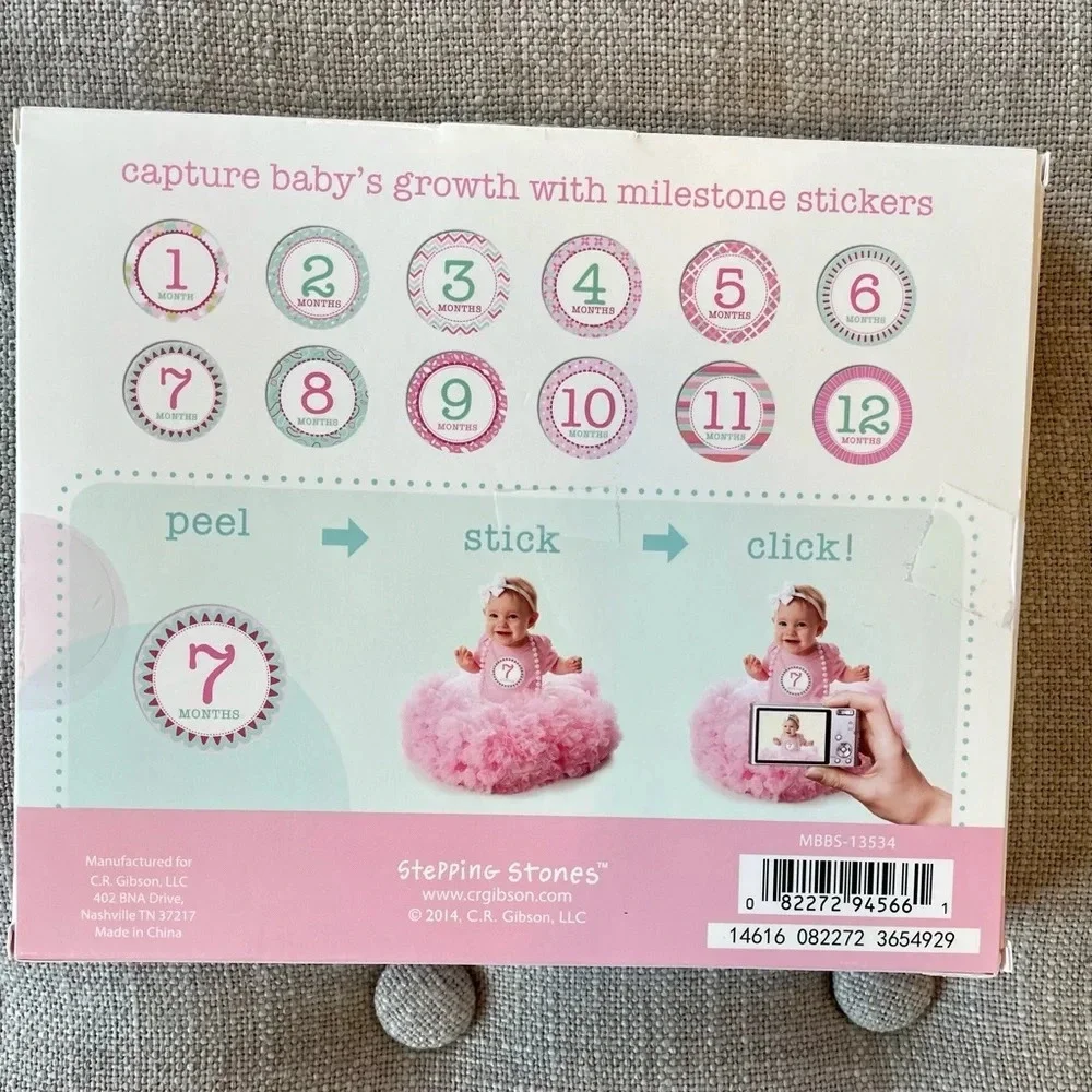 Baby’s first year belly stickers